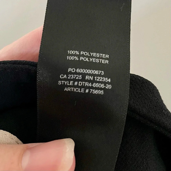 Aritzia Wilfred Tie Front Pant Black - Picture 8 of 8